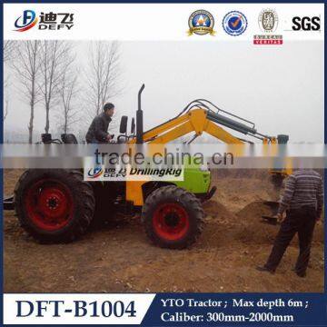 DFT-B1004 hydraulic driven pile drilling machine without crane