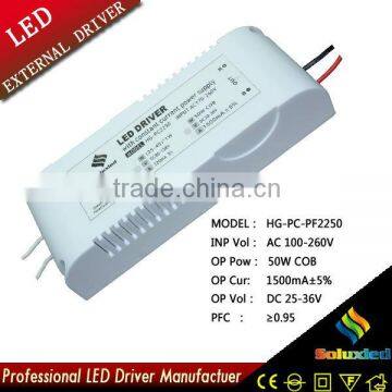 HG-PC-PF2250 LED driver lamps driver 50W COB