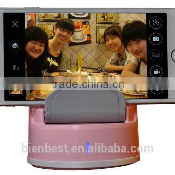 360 degree autorotation smart electronics selfie robot With Bluetooth Wireless Shutter