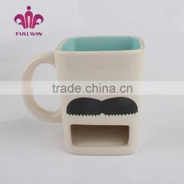 500ml mug inside printed mug biscuit mug