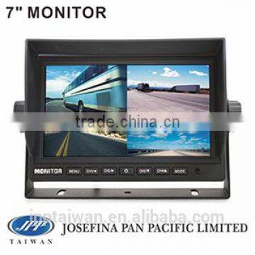 MQ-CM7013MQ, tft monitor 7"car quad monitor,7"LCD quad monitor,7"quad split monitor,car backup monitor,dashboardmonitor