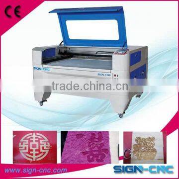 2014 hot sale SIGN 1390 laser cutting machine for mdf wood or non metal ! CO2 laser cutting