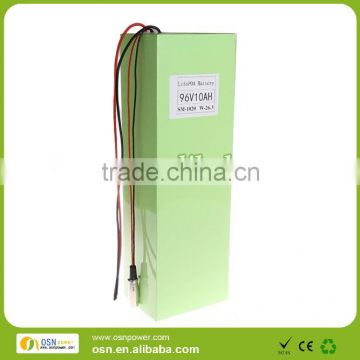 Lifepo4 96v 10ah battery for household appliances