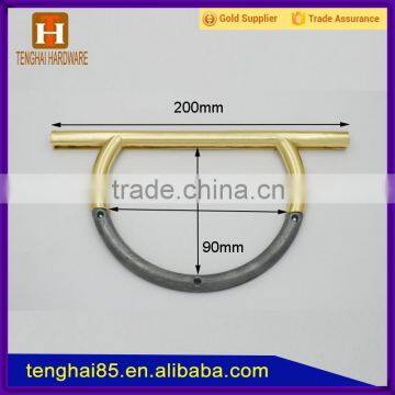 Custom Shiny Metal Big Bag Handle for Handbag photo-2