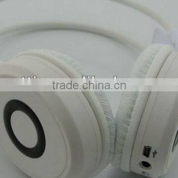 2014 new product hot selling stereo bluetooth SD MP3 earphone +FM from shenzhen factory