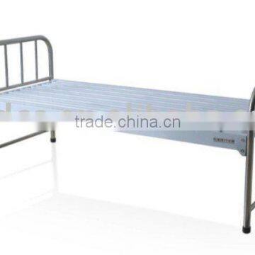 Semi-stainless Steel Flat Hospital Bed