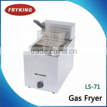 commercial stainless steel gas fryer