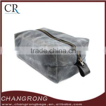 Waxed Canvas Toiletry Bag Mens Dopp Kit Toiletry Bag