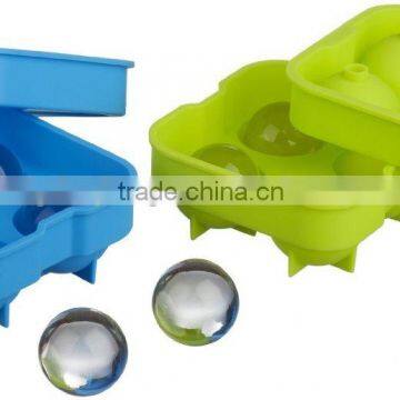 Wholesale Personalized Custom Ice Ball Shaped Silicone Ice Cube Tray photo-2
