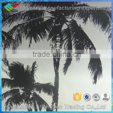 coconut trees floral prints nylon spandex swimwear fabric