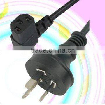 ac power cord cable 240v for Australia market SAA approval