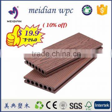 WPC Outdoor Flooring Wood Plastic Composite Decking for Pool Deck