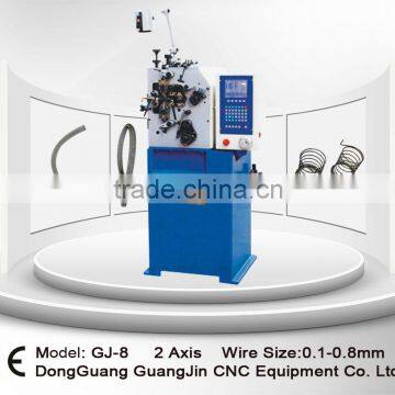 0.8mm Dongguan low price cnc compression spring machine