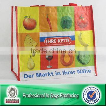 Eco-friendly matt pp woven reusable fruit and vegetable bags