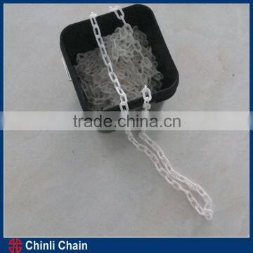 Barricading Plastic Link Chain,White Plastic Link Chain With Plastic Bucket photo-3
