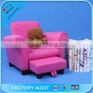 Spandex Fabric Wood Frame Sofa With Ottoman