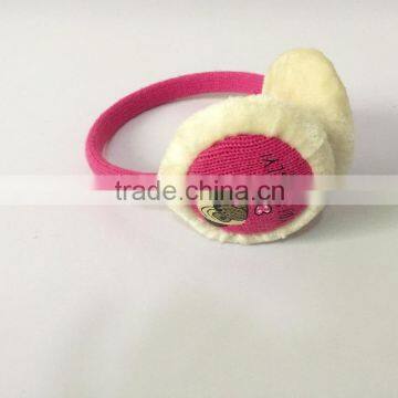 Fox / Owl / Rabbit / Leopard Cartoon Children Knitted Plush Winter Warm Children Telescopic Earmuffs 2016 Children Accessories photo-6