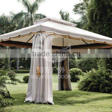 Hot Sale Wind Proof luxury Garden Gazebo Tent With Sidewall