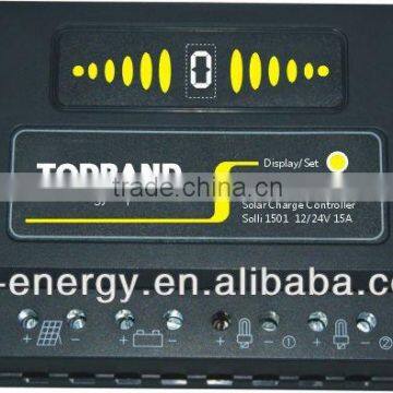 15A solar charge controller for lithium battery 1001 12/24V