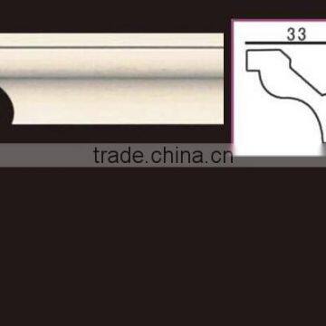 Plain mouldings / Carving Chair Rails / Ceiling Mouldings / PU Cornice Mouldings