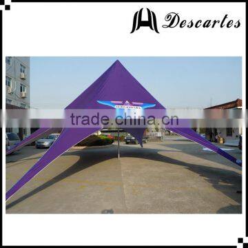 Popular advertising exhibition tents, 30 person single peak star shade tents for large events