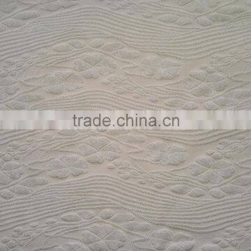 Wept Knitted Nylon Elastane Lines Floral Jacquard Fabric Wholesale photo-2