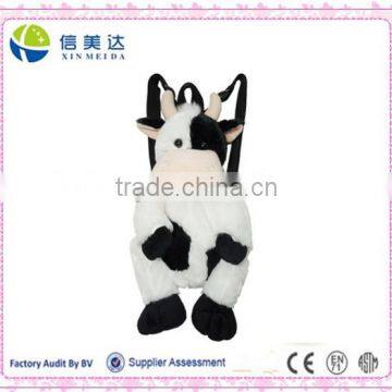 Plush Soft Cute Cow Backpack for kids