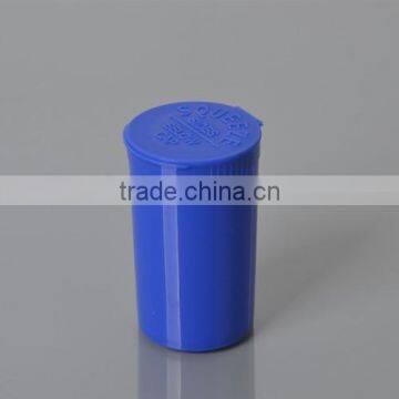 Plastic pop up vials 13dram,19dram,30dram,60dram