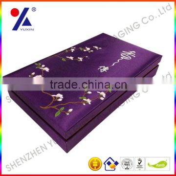 paper mooncake box package ,made of rigid paperboard with customized design