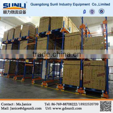 Popular Warehouse Radio Shuttle Rack System/Shuttle Pallet Racking