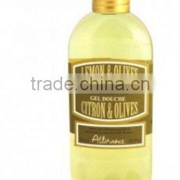 Bath Shower Gel "Lemon-Olive " for Combination and Oily Skin