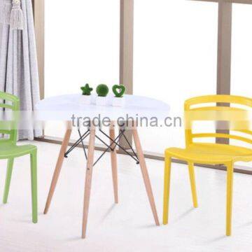 plastic student simple and stylish casual home chair