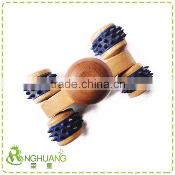 Car shape wooden massager