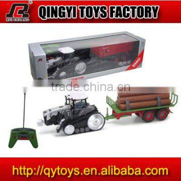 1:28 plastic toy tractor trailers