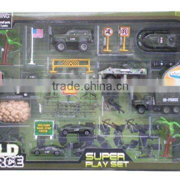 Diecast, metal,alloy deluxe fire action play set toy with en71 7728H-1