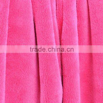 coral fleece slipper fabric