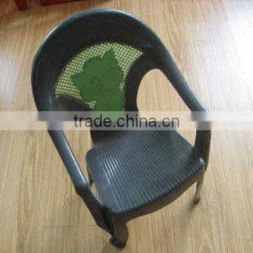 Black plastic chair moulds