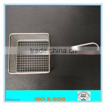 Stainless Steel Rectangular Frying Dumpling Basket