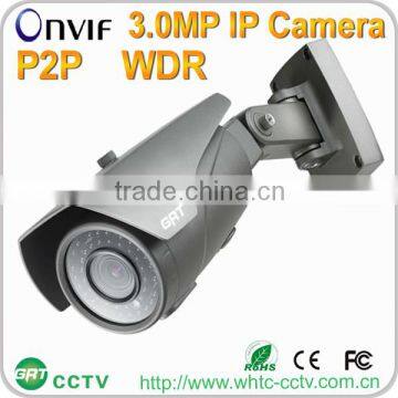 P2P Onvif2.0 WiFi 3MP ip67 Waterproof outdoor web 3 megapixels network ip camera