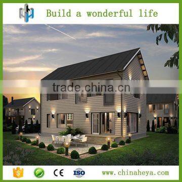 Good quality light steel structure villa prefabricated luxury modern house