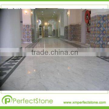 construction material natural stone white cararra marble floor tile