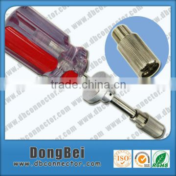 DB F terminal cable locks