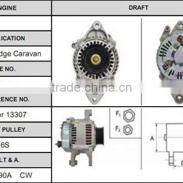 Top quality electric alternator 90-97 Dodge Caravan 5244032 alternator