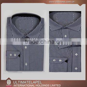 Tailor made black and white checks new design casual shirt