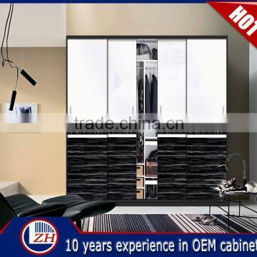 Latest customized teak wood wardrobe door designs