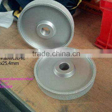 1PC 6" Inch Grit150 Brazed Flat Diamond Grinding Wheel Tool photo-2