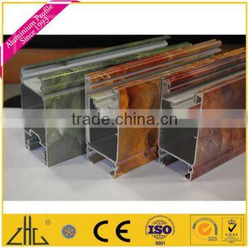 Wow!! Color Rendering Aluminium Extrusion Profile OEM, Artistic Texturing Aluminium Profile, Ceramic Color Aluminium Extrusion photo-3