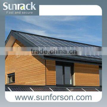 solar panel mounting rack aluminum railing system