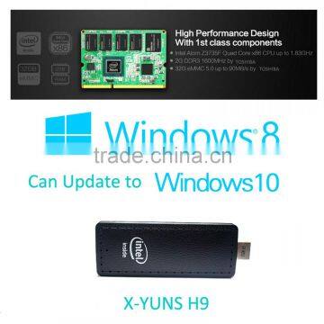 Mini pc android Window OS with quad core google Intelligent Computer Stick