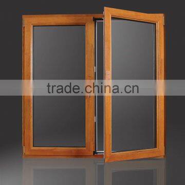 wood clad aluminum casement window